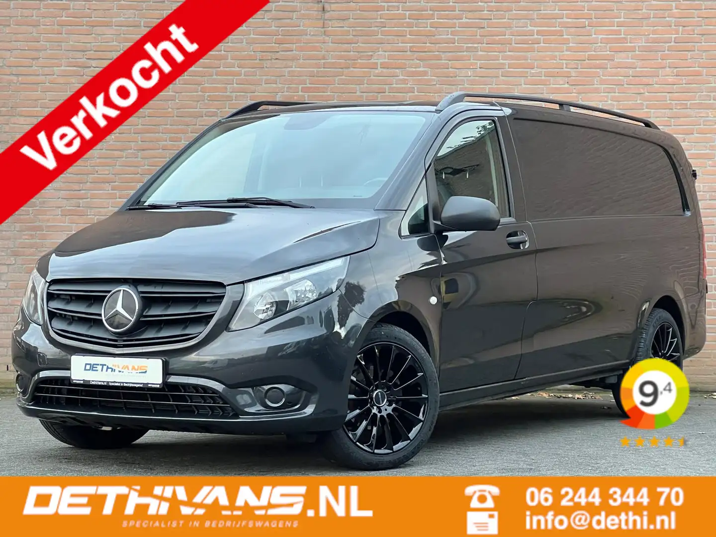 Mercedes-Benz Vito 114CDI 136PK XL 9G-Tronic / Distronic / 2.500KG Tr Grau - 1