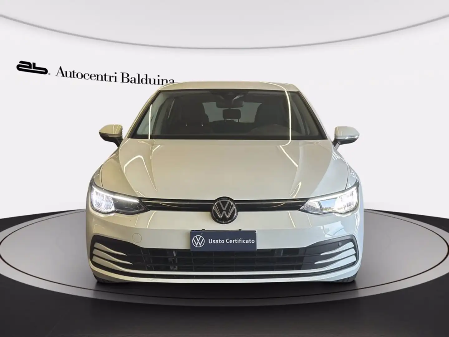 Volkswagen Golf 1.5 tgi life 130cv dsg Bianco - 2