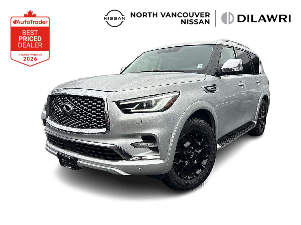 2019 Infiniti QX80 7-Passenger |One Owner| Service History | DVD