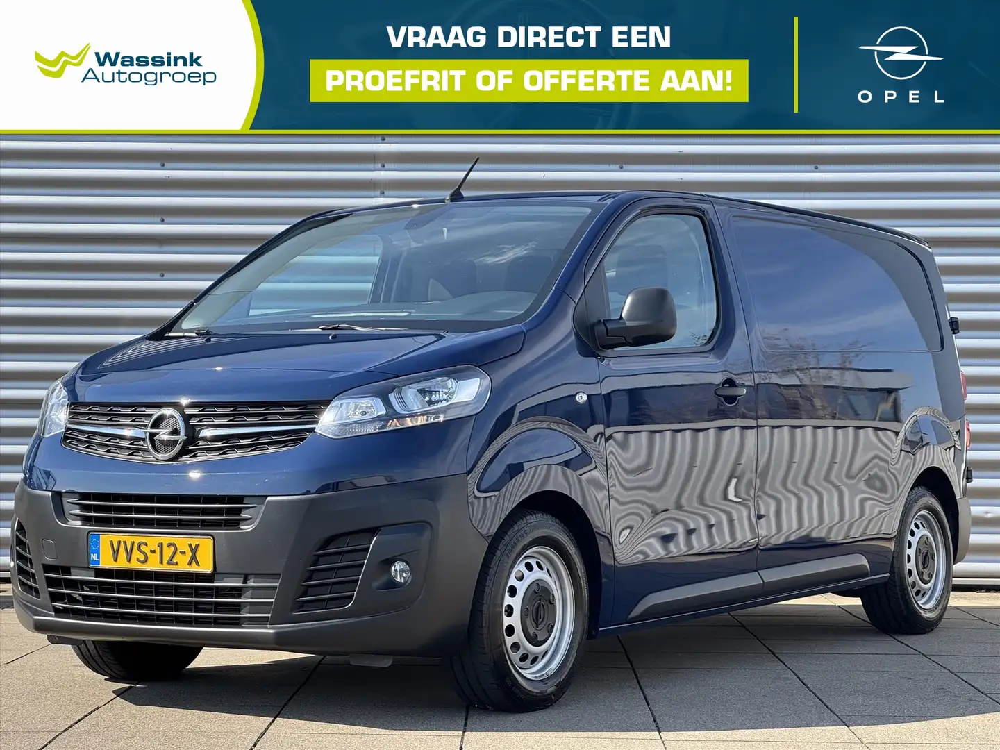 Opel Vivaro GB 1.5 Diesel 102pk L2H1 | Parkeersensoren | Cruis Blauw - 1