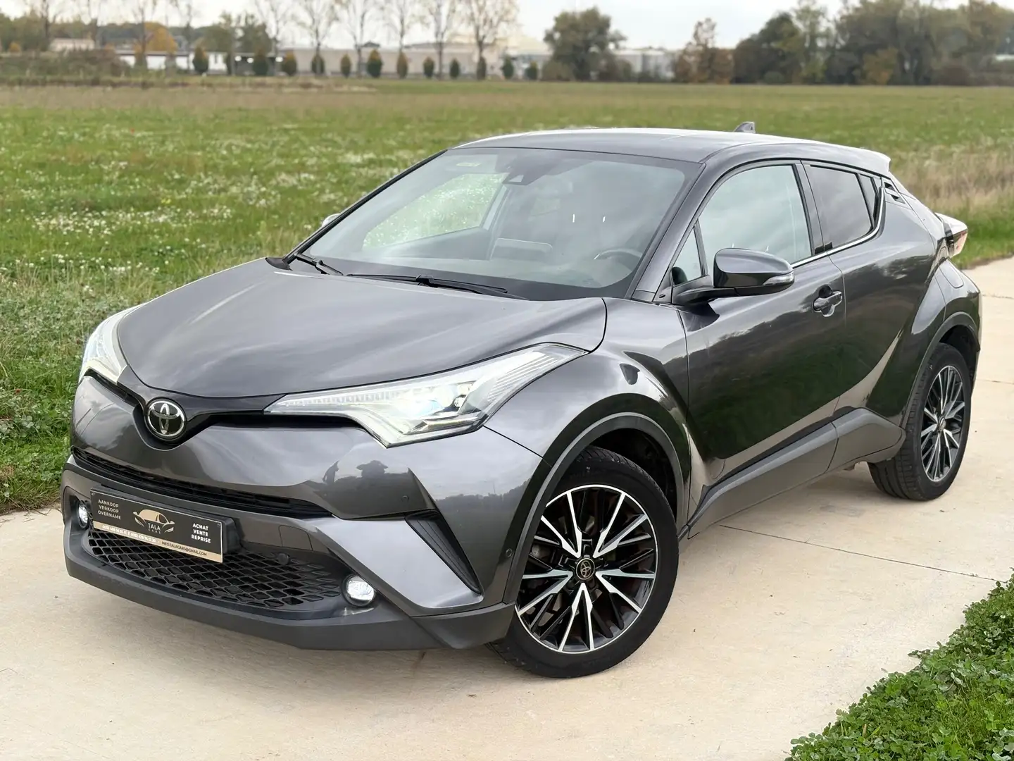 Toyota C-HR C-HR 1.2 Turbo Navi-LED-Camera-Jantes-Garantie 12M Gris - 1