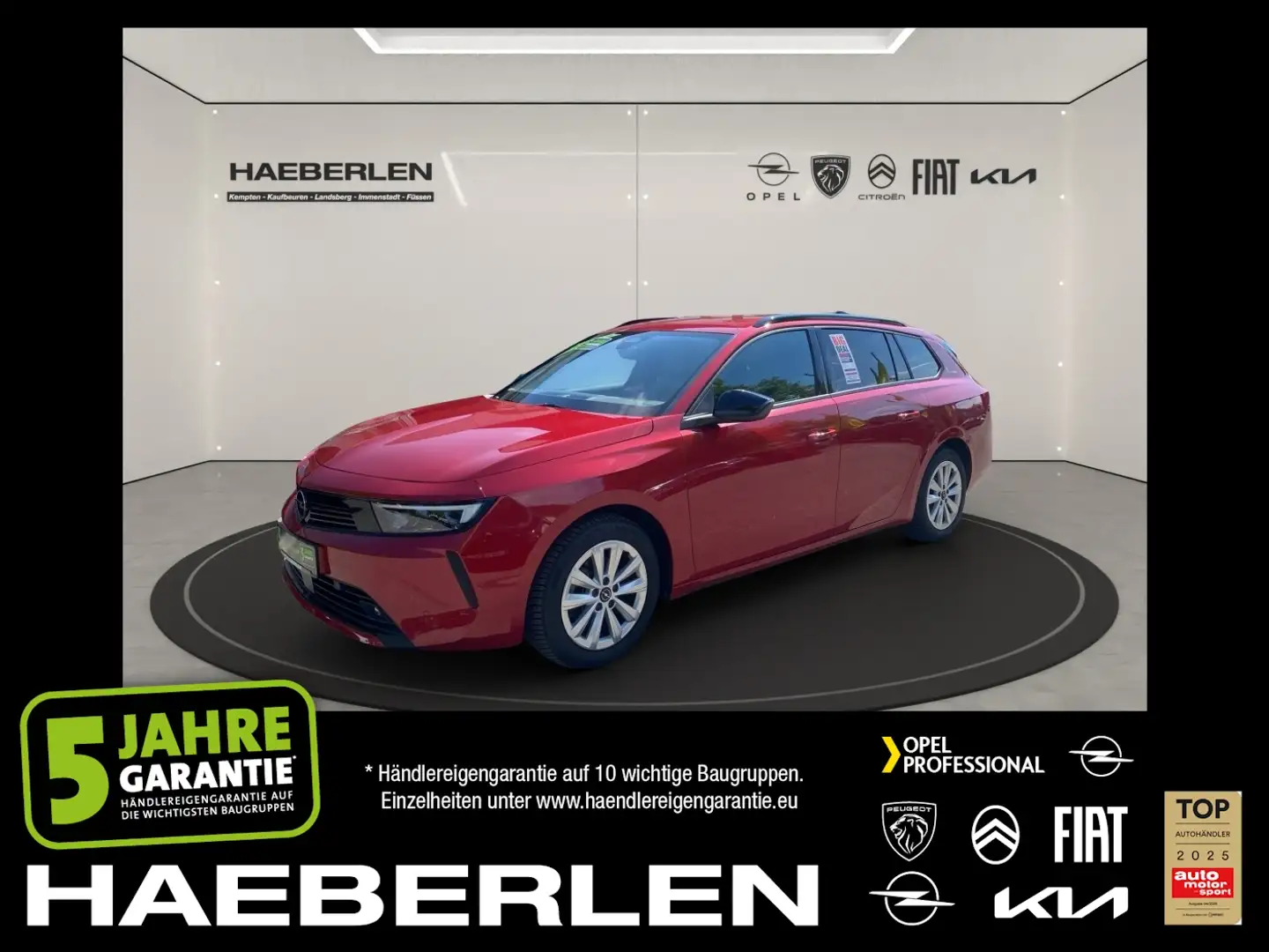 Opel Astra L Sports Tourer 1.2 Turbo Enjoy FLA LM Rot - 1