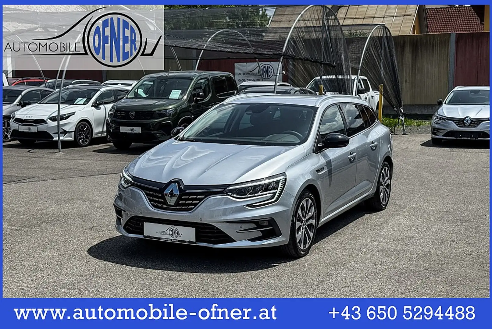 Renault Megane Mégane Grandtour Techno Blue dCi 115 EDC Automa... Argintiu - 1