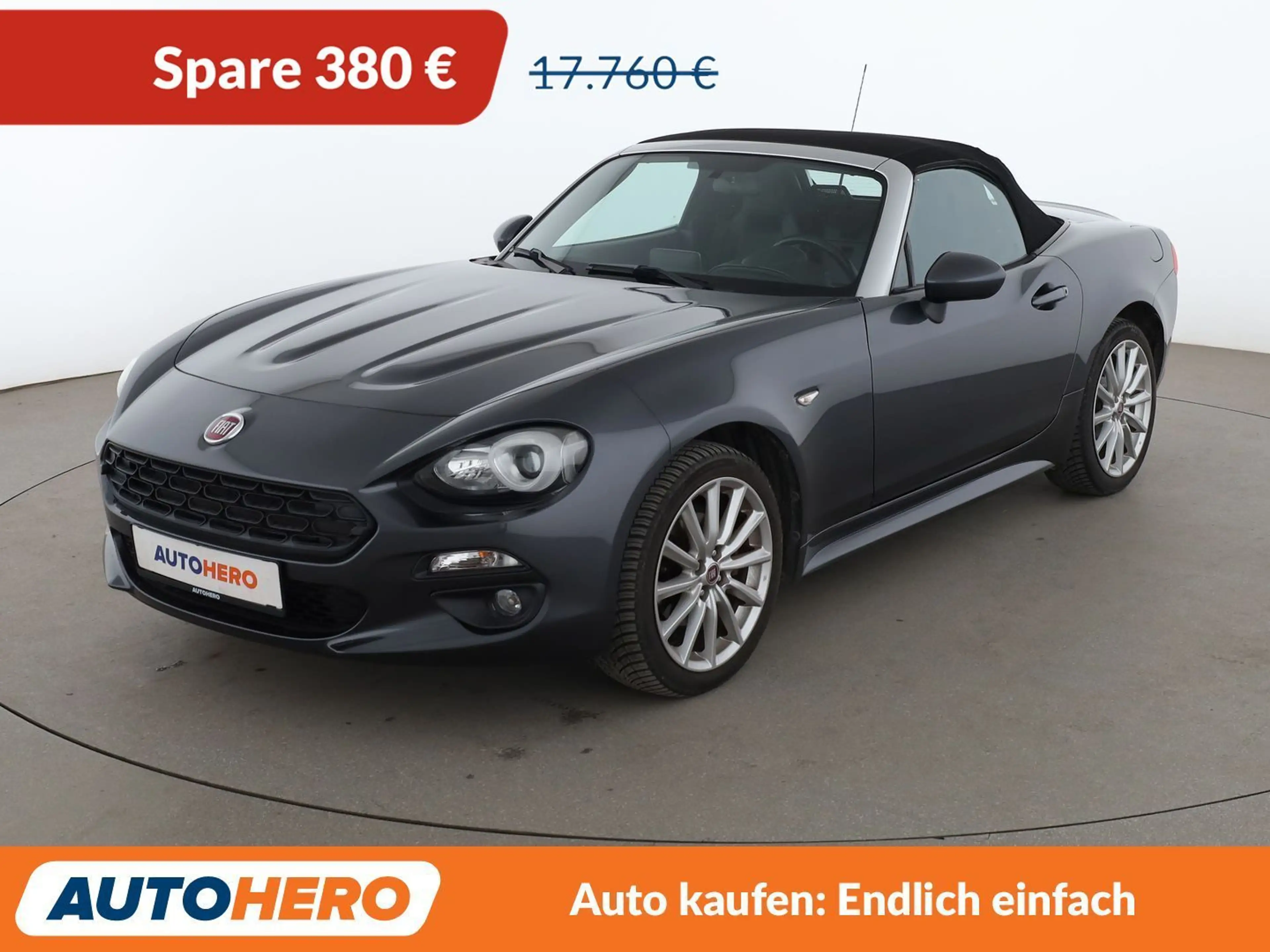 Fiat 124 Spider 1.4 Turbo Lusso*CABRIO*PDC*SHZ*KLIMA*TEMPO*