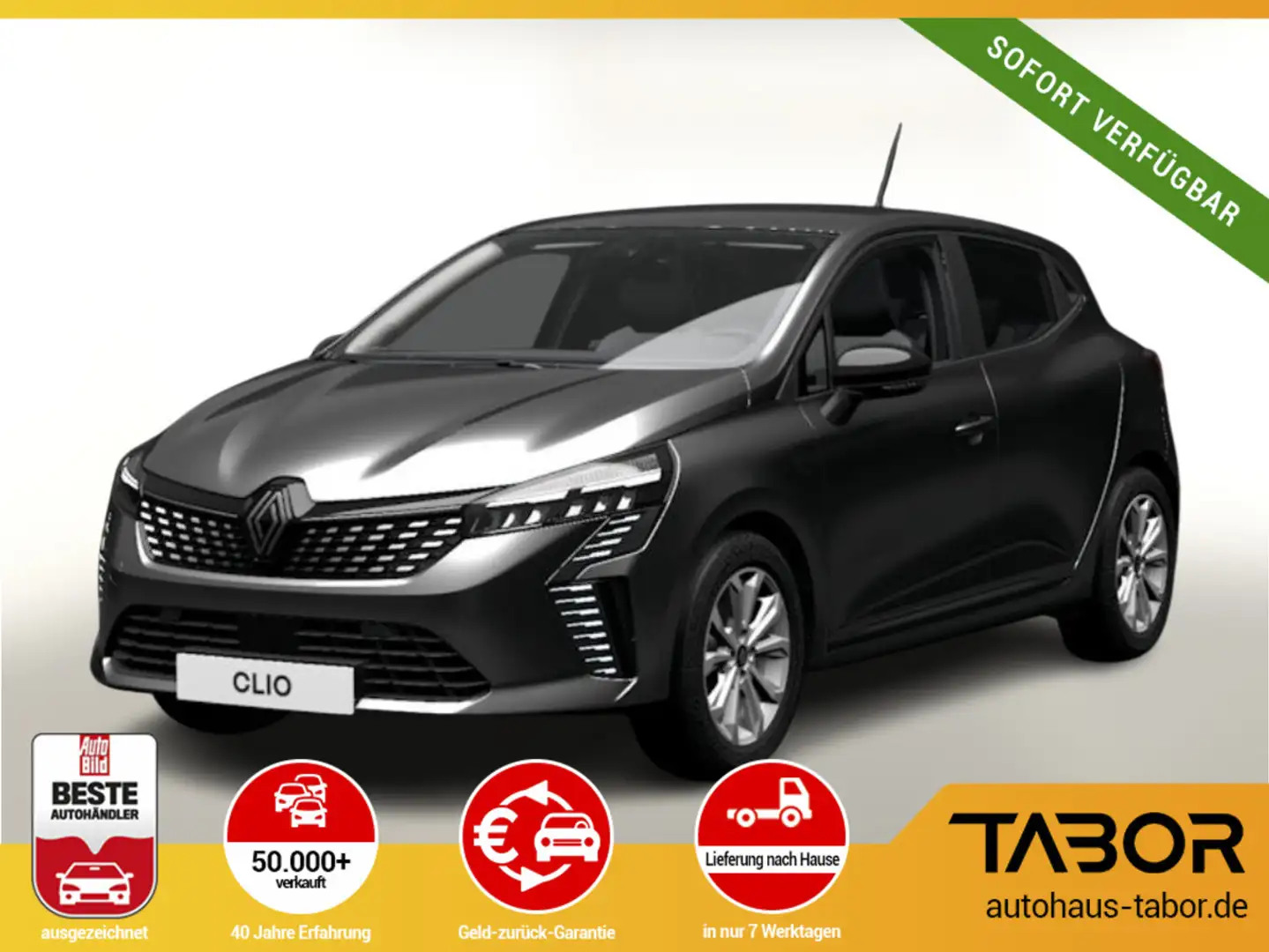 Renault Clio V 1.0 TCe 90 CVT Evolution LookP+ UVP-29%* Grau - 1