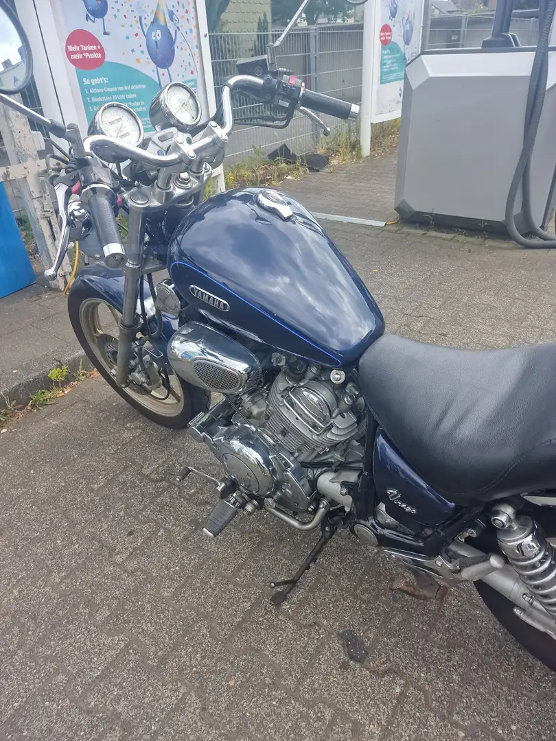 Yamaha XV 750 Virago Albastru - 1