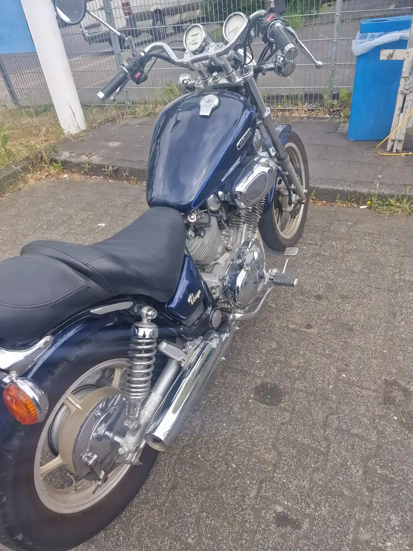 Yamaha XV 750 Virago Albastru - 2