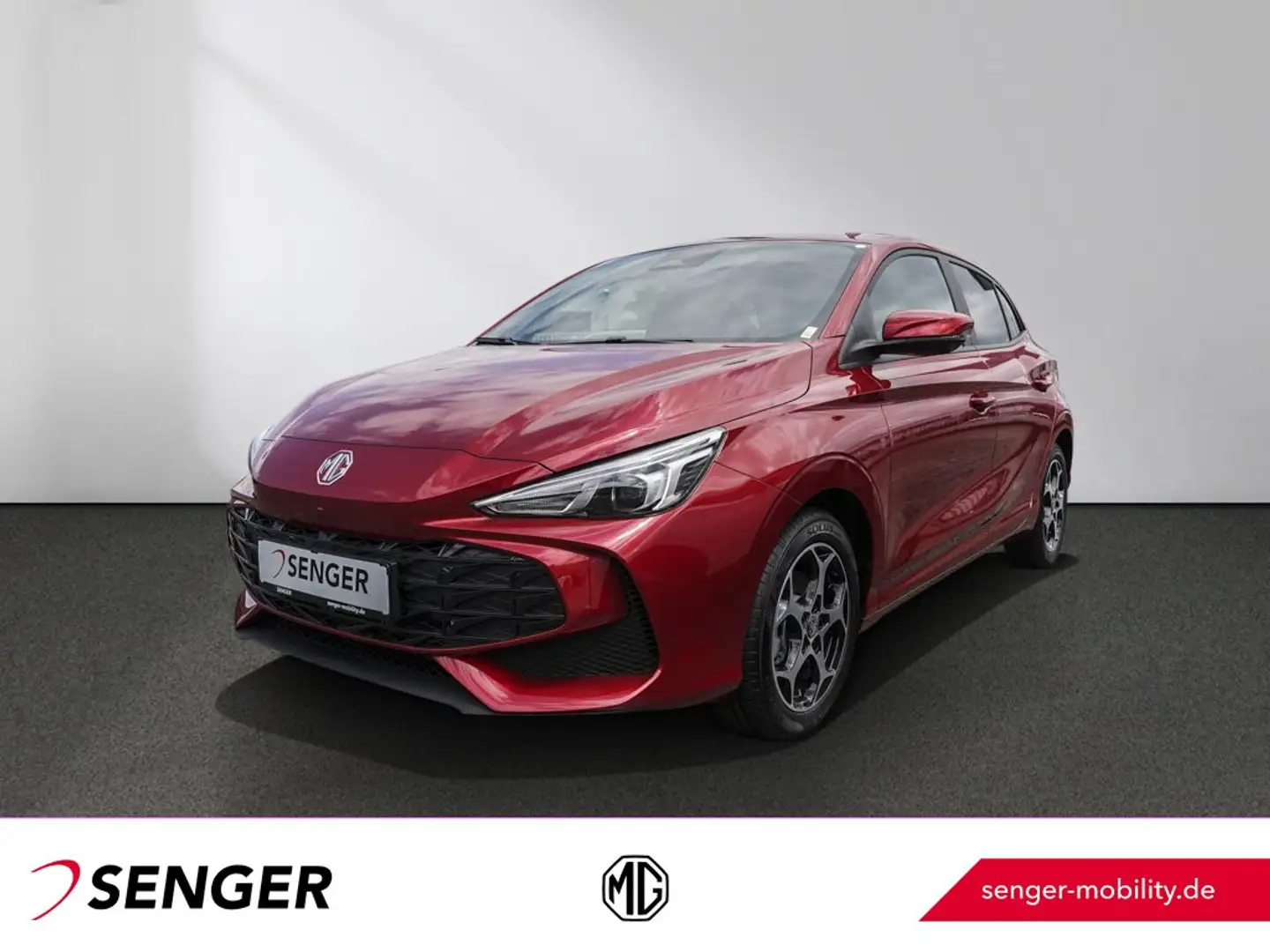 MG MG3 3 Hybrid+ Luxury🚗 – Sparsam, dynamisch, kompromis Rot - 1