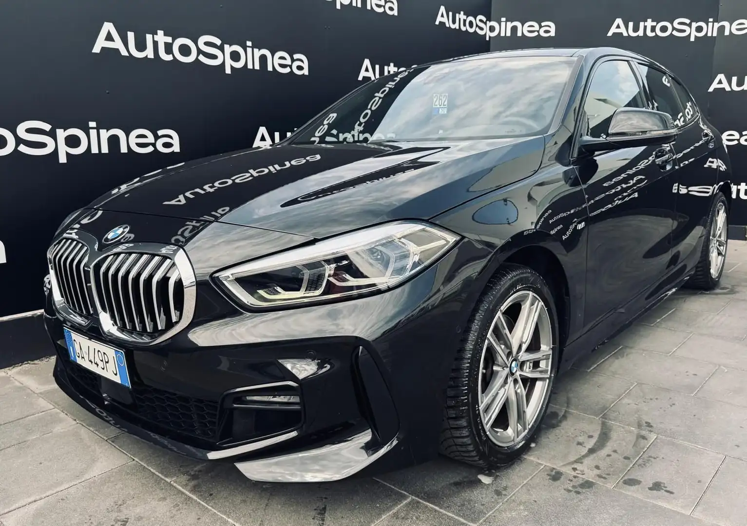 BMW 118 118d 5p. M Sport auto #telecamera #navi #gommenuo Nero - 1