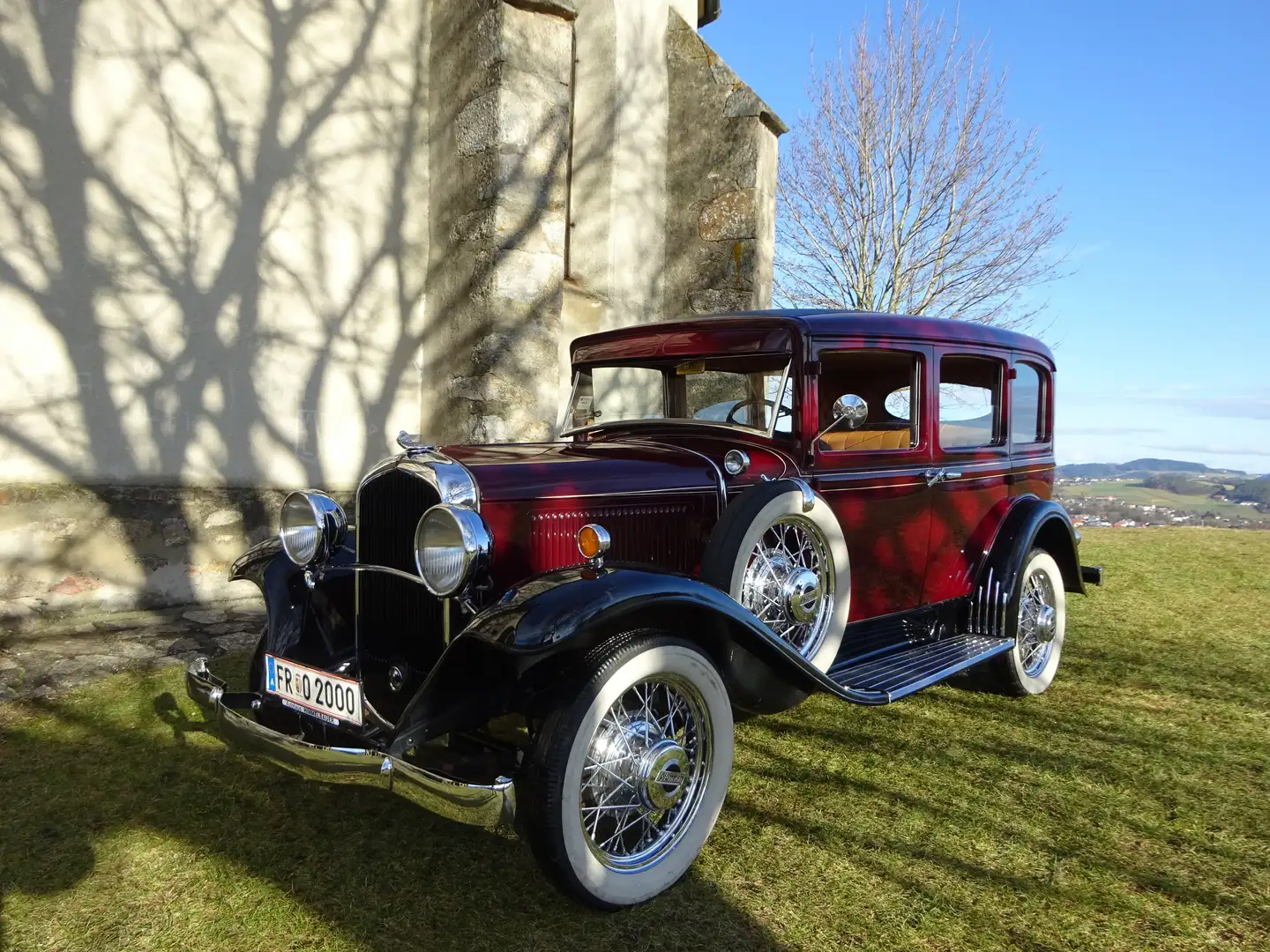 Oldtimer Chrysler Plymouth Rosso - 1