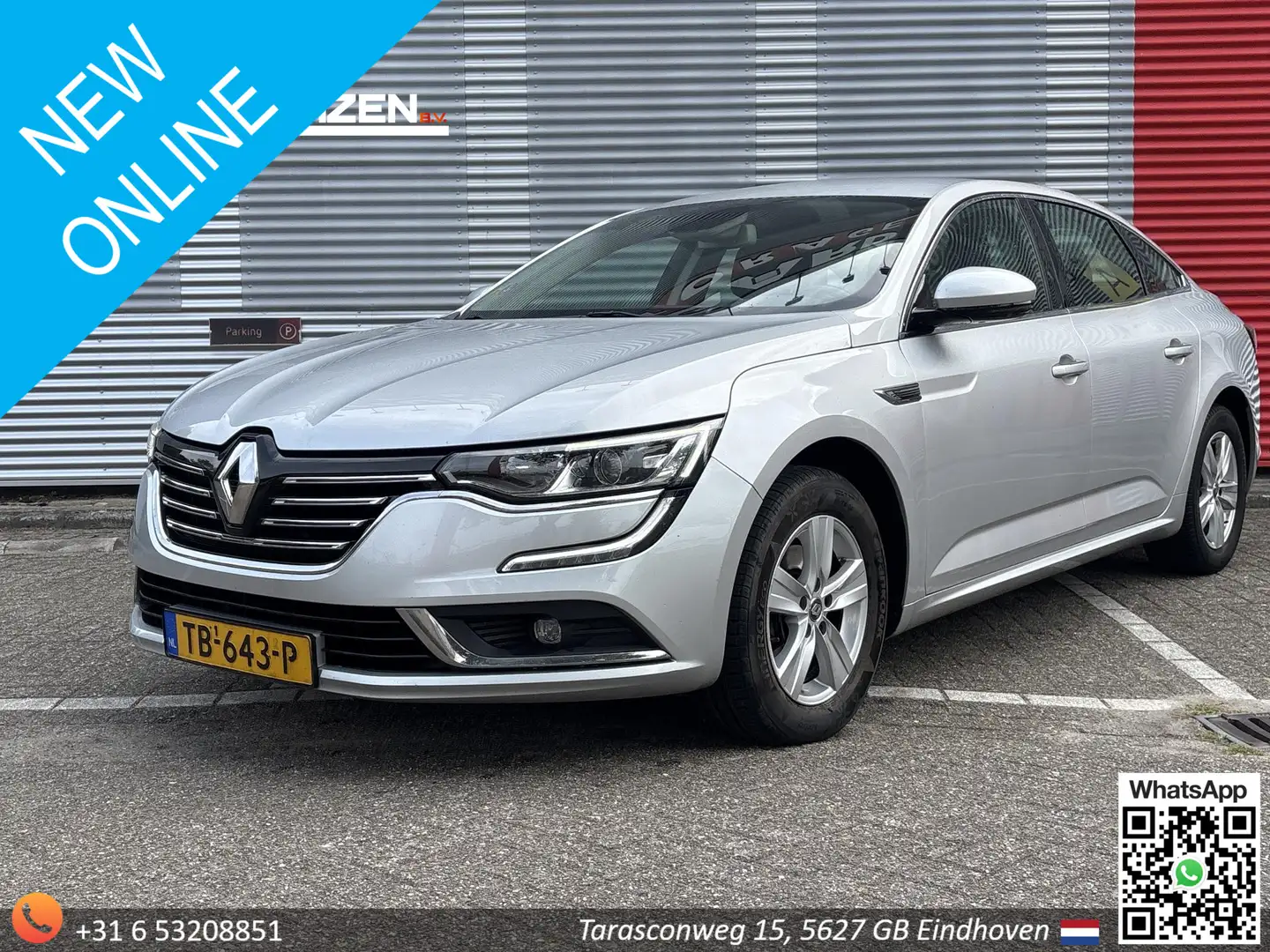 Renault Talisman 1.6 TCe Zen | Cruise | Climate | Navi | PDC | APK Grijs - 1