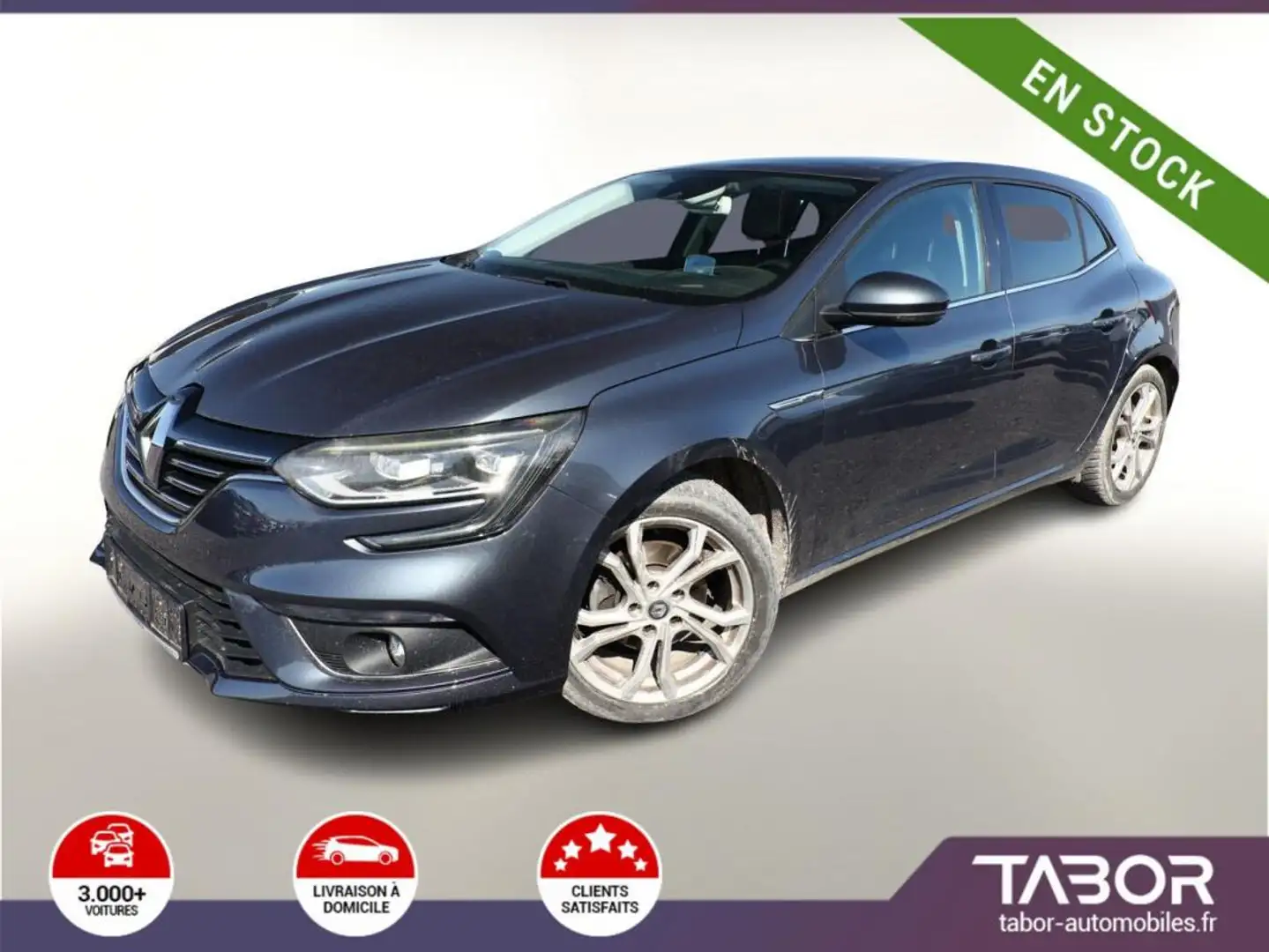 Renault Megane IV TCe 130 EDC BOSE NightP GPS Gris - 1