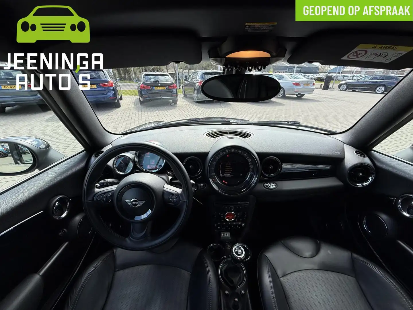 MINI One Cabrio 1.6 One|PDC|Navi|Airco Schwarz - 2