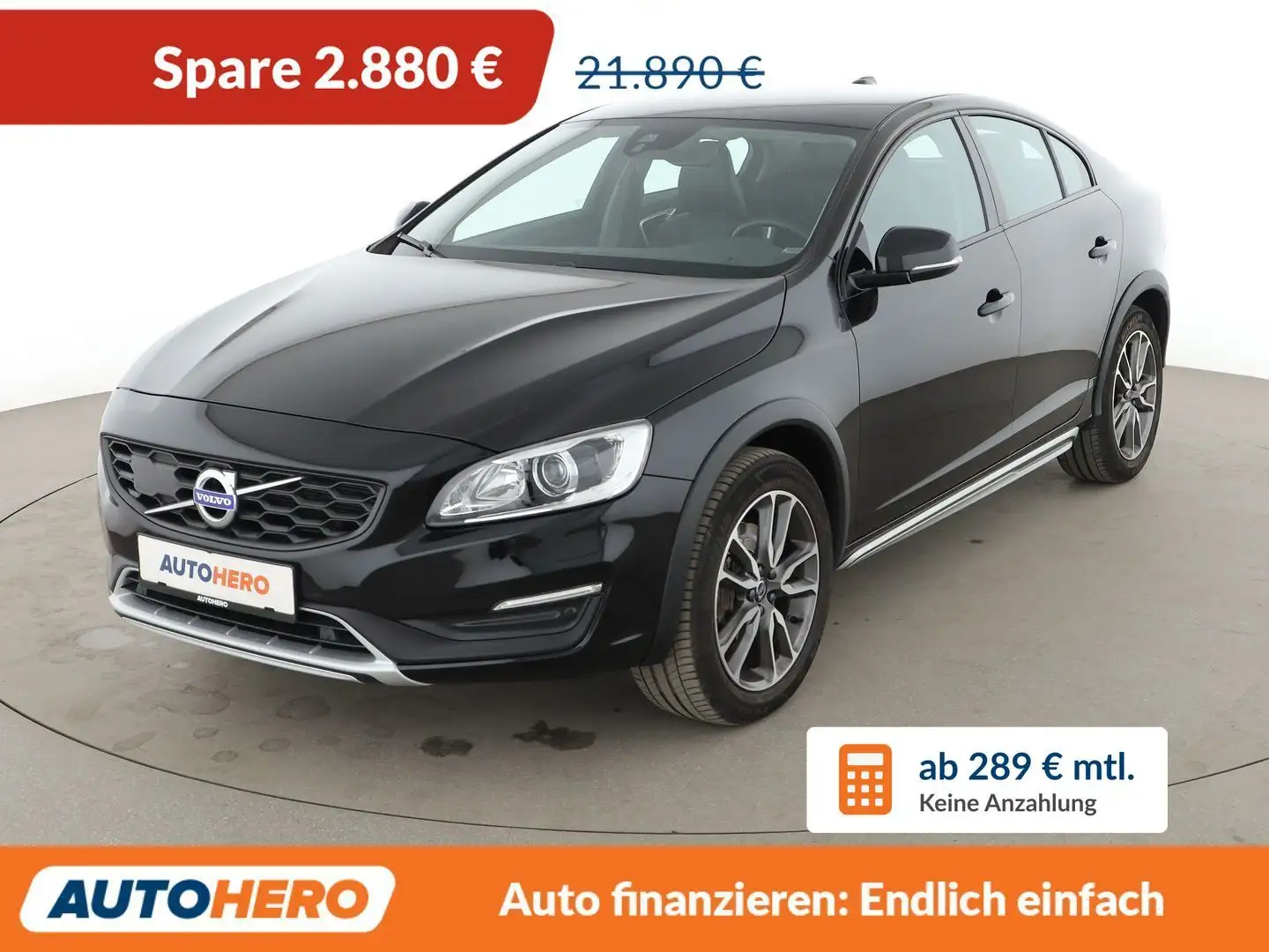 Volvo S60 Cross Country 2.0 D3 Pro Aut.*XENON*NAVI*TEMPO*PDC*SHZ*KLIMA* Schwarz - 1