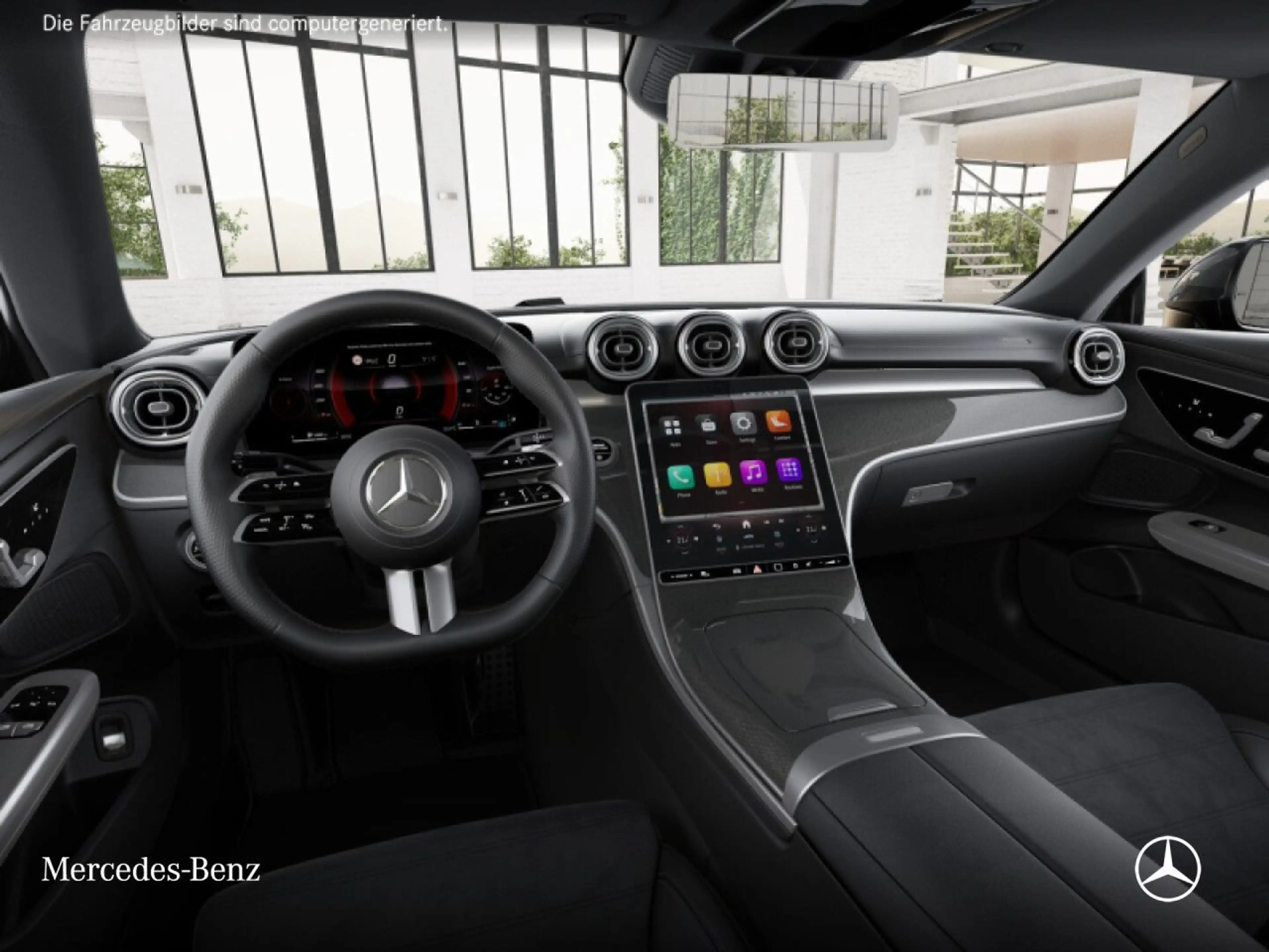 Mercedes-Benz CLE 200 AMG+NIGHT+PANO+360+TOTW+KEYLESS+9G — photo 9