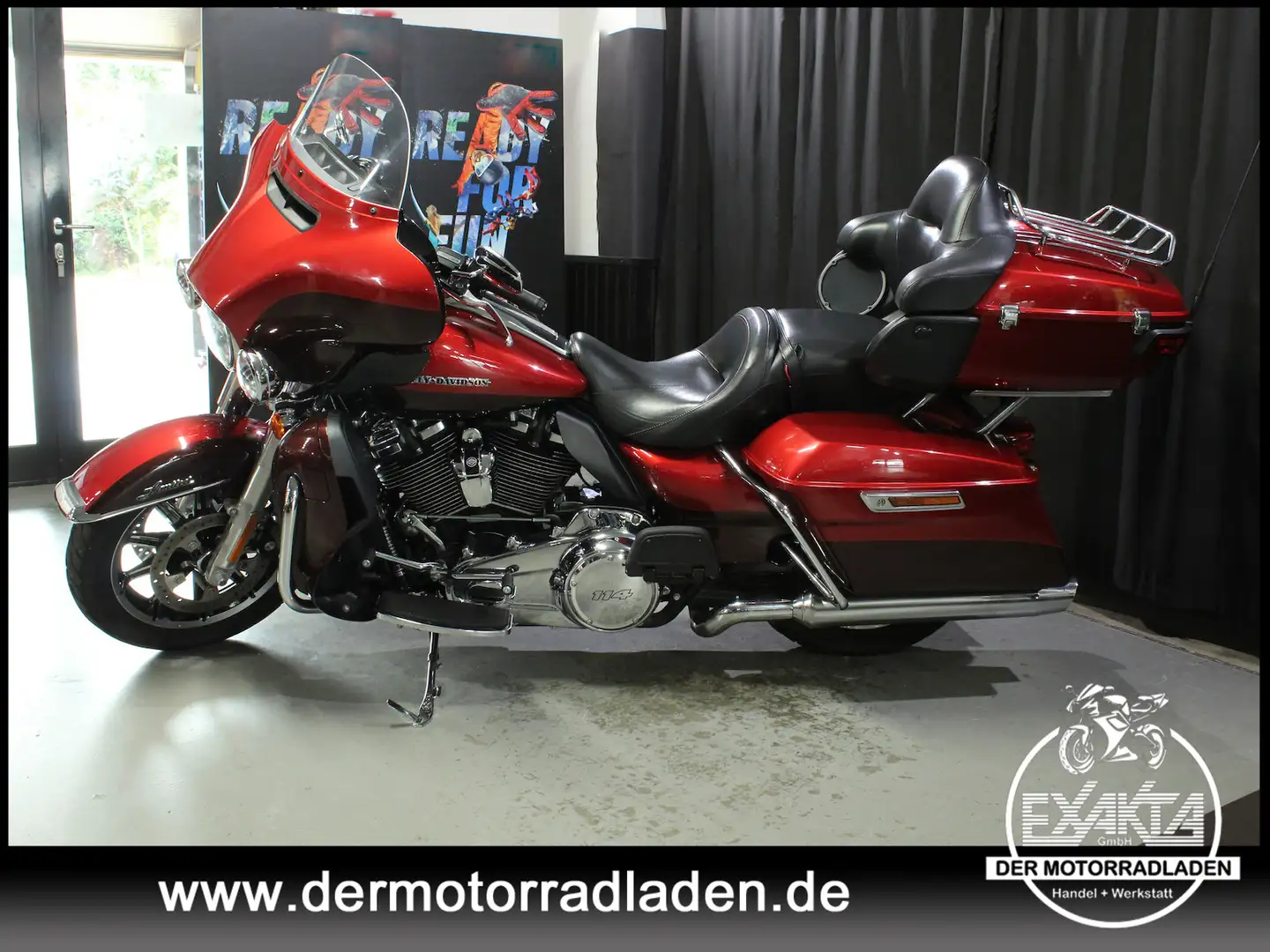 Harley-Davidson Electra Glide FLHTK 1868 Electra Glide Ultra Limited 114 Rouge - 2
