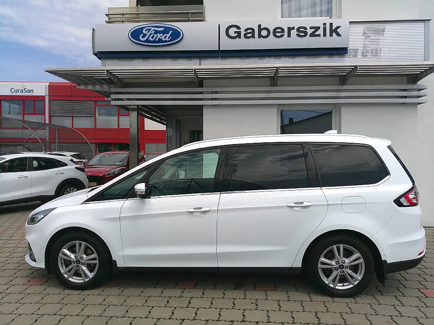 Ford Galaxy Titanium Hybrid. Aut. Weiß - 2