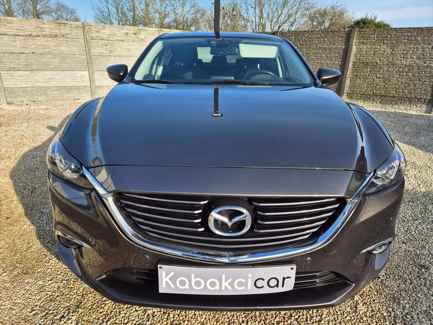 Mazda 6 2.2 D Skyactiv//GPS//XENON//CLIM//USB//GARANTIE Grijs - 2