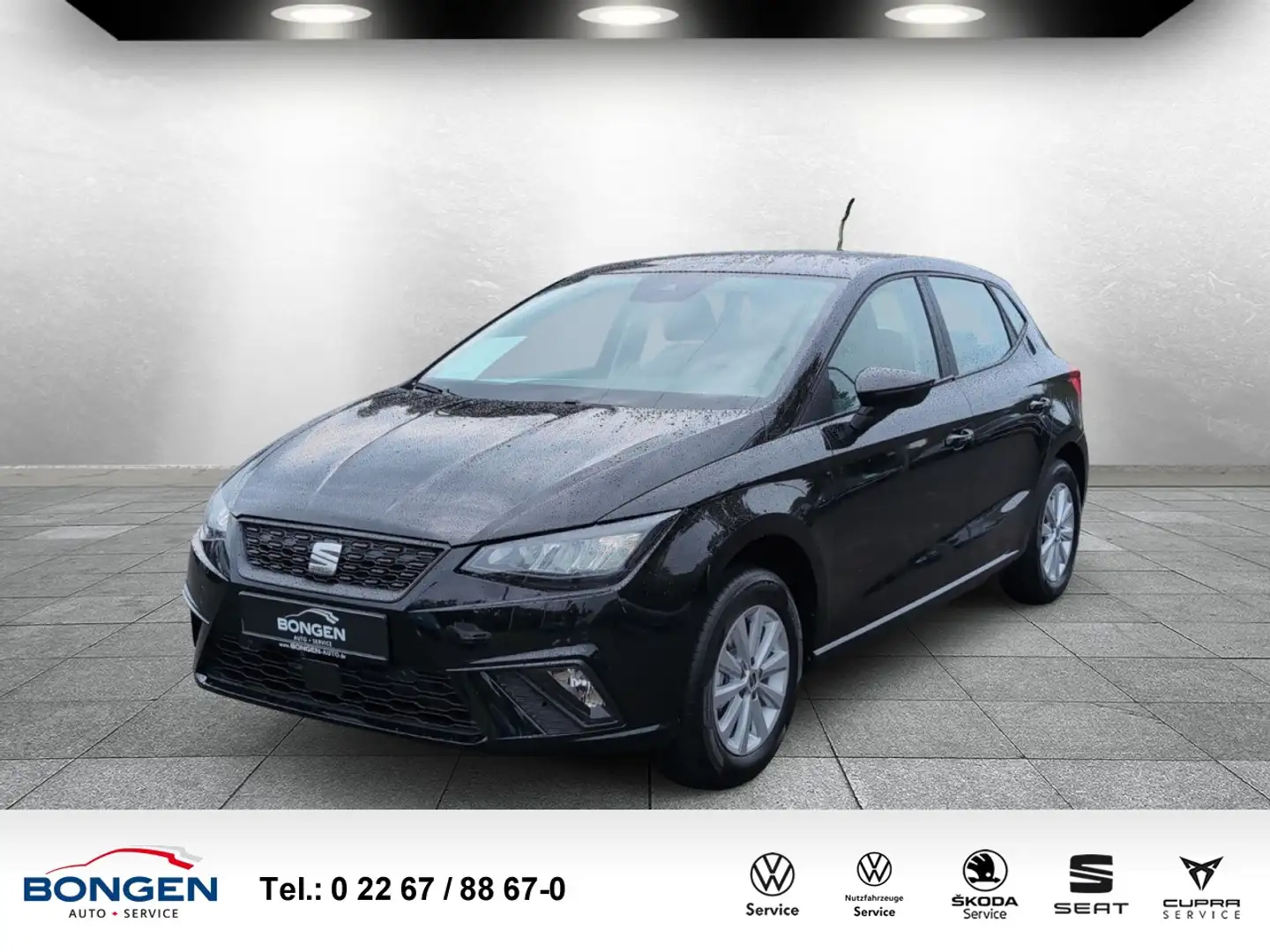 SEAT Ibiza Style 1.0 TSI Apple Car Play Rückfahrkamera Klima Noir - 1
