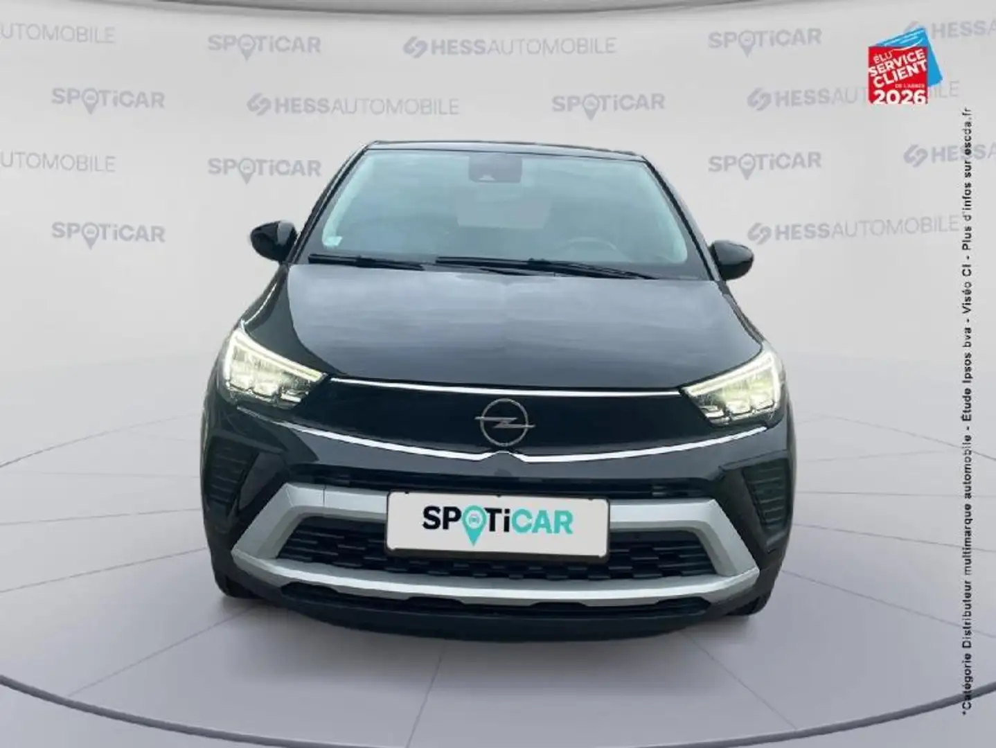 Opel Crossland X 1.2 Turbo 110ch Elegance 6cv Noir - 2