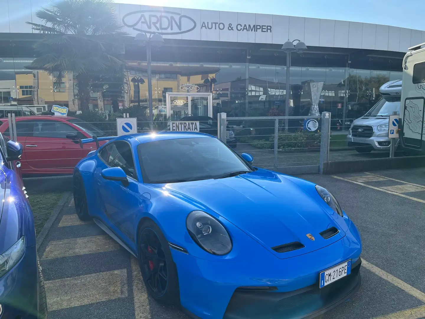 Porsche 992 911 Coupe 4.0 GT3 auto Blu/Azzurro - 1