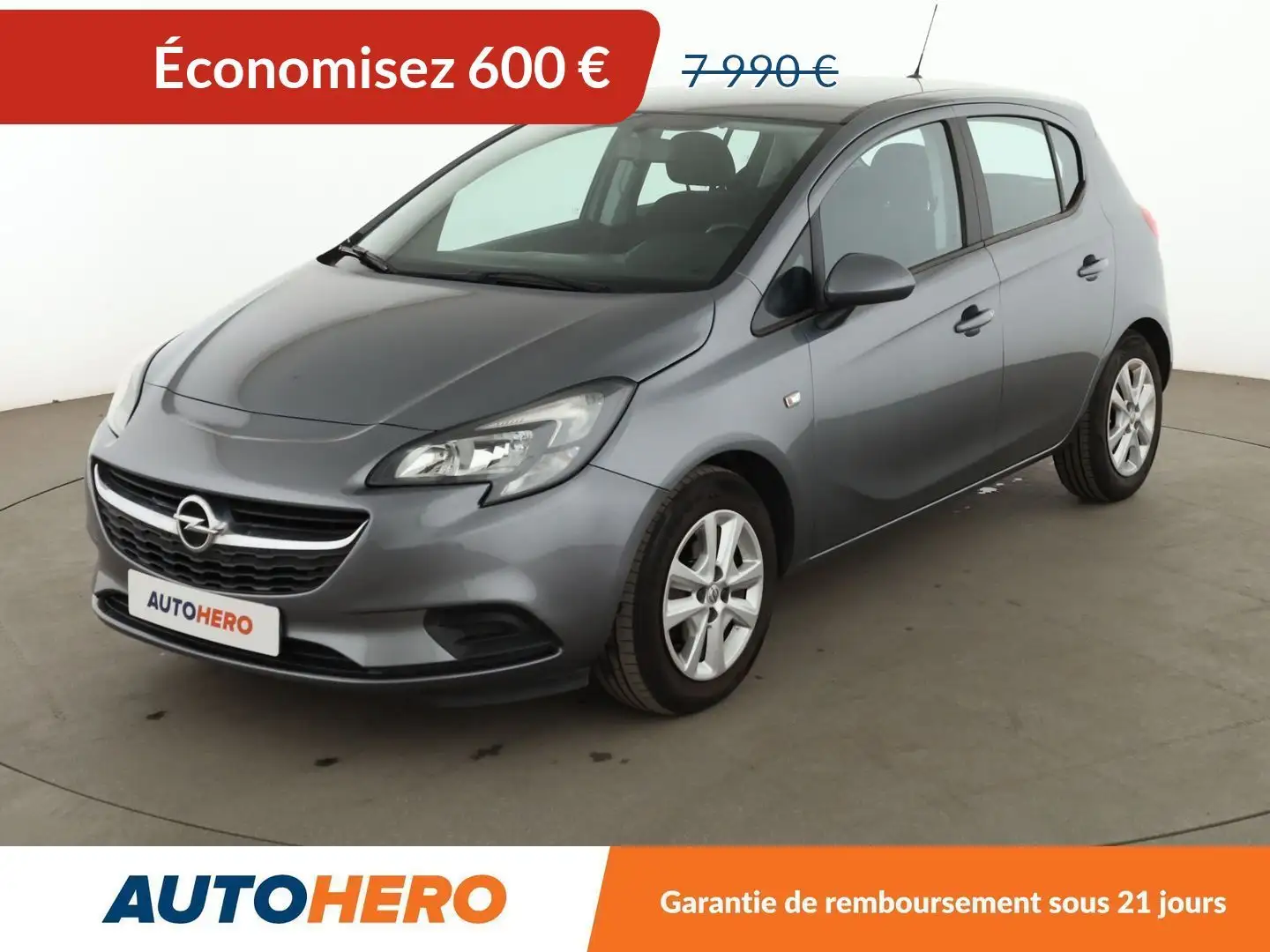 Opel Corsa 1.4 Edition Gris - 1
