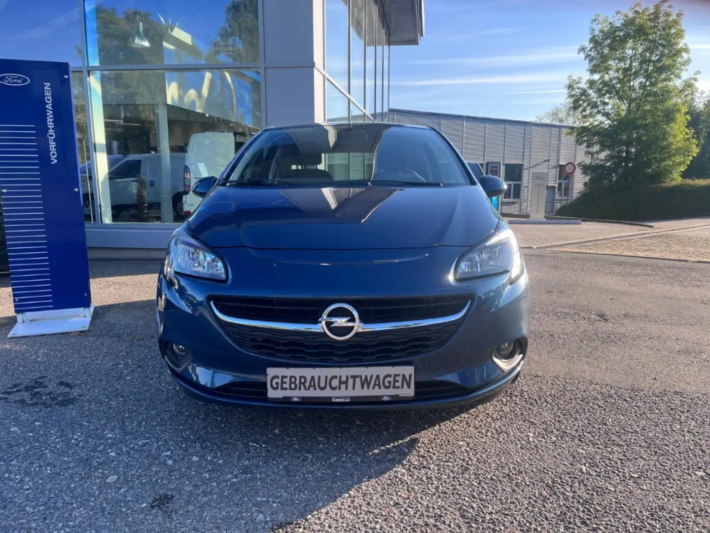 Opel Corsa E Active+PDC+SHZ+Tempomat+Klima+NSW+LMF+ Azul - 2