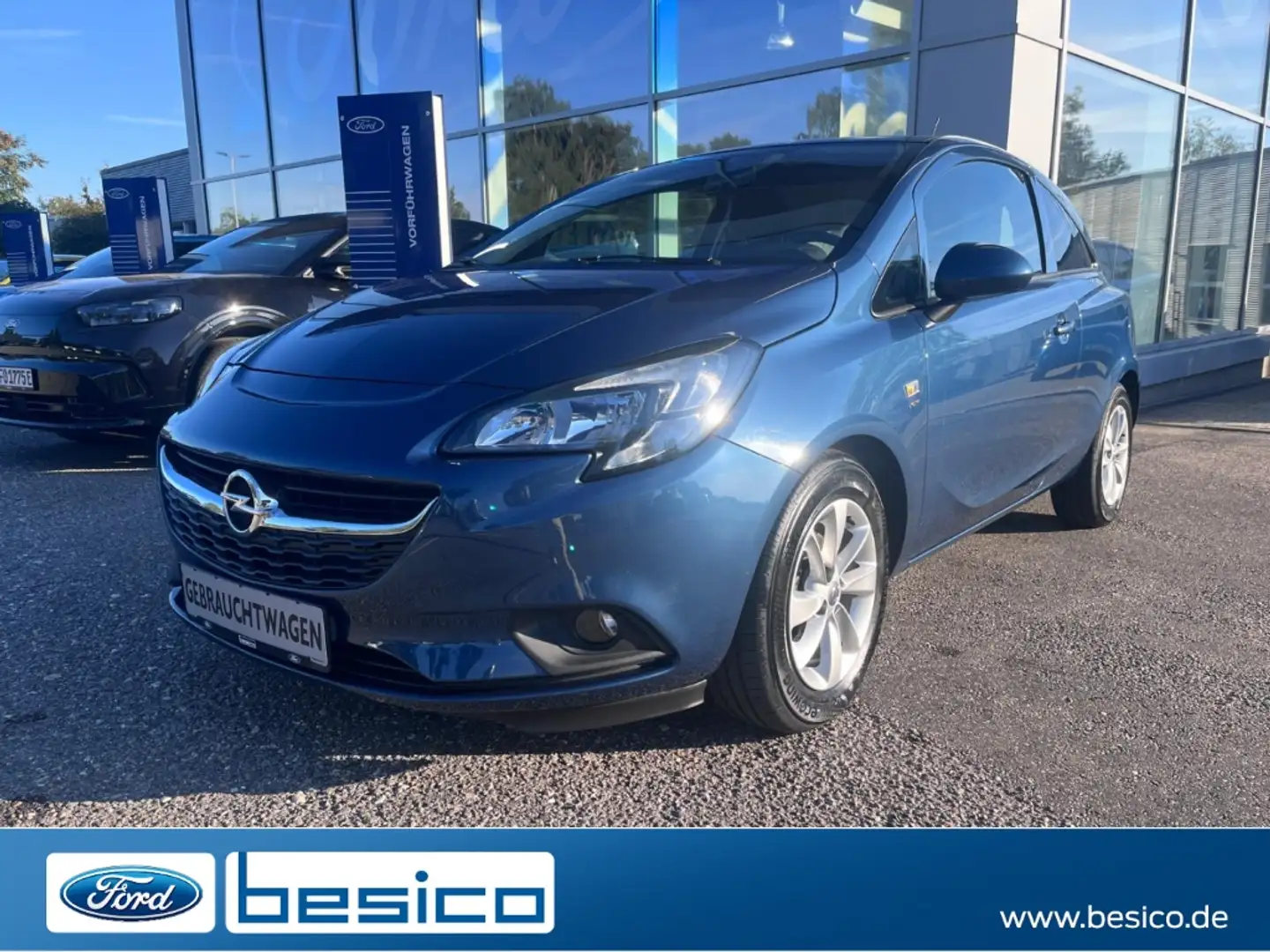 Opel Corsa E Active+PDC+SHZ+Tempomat+Klima+NSW+LMF+ Azul - 1