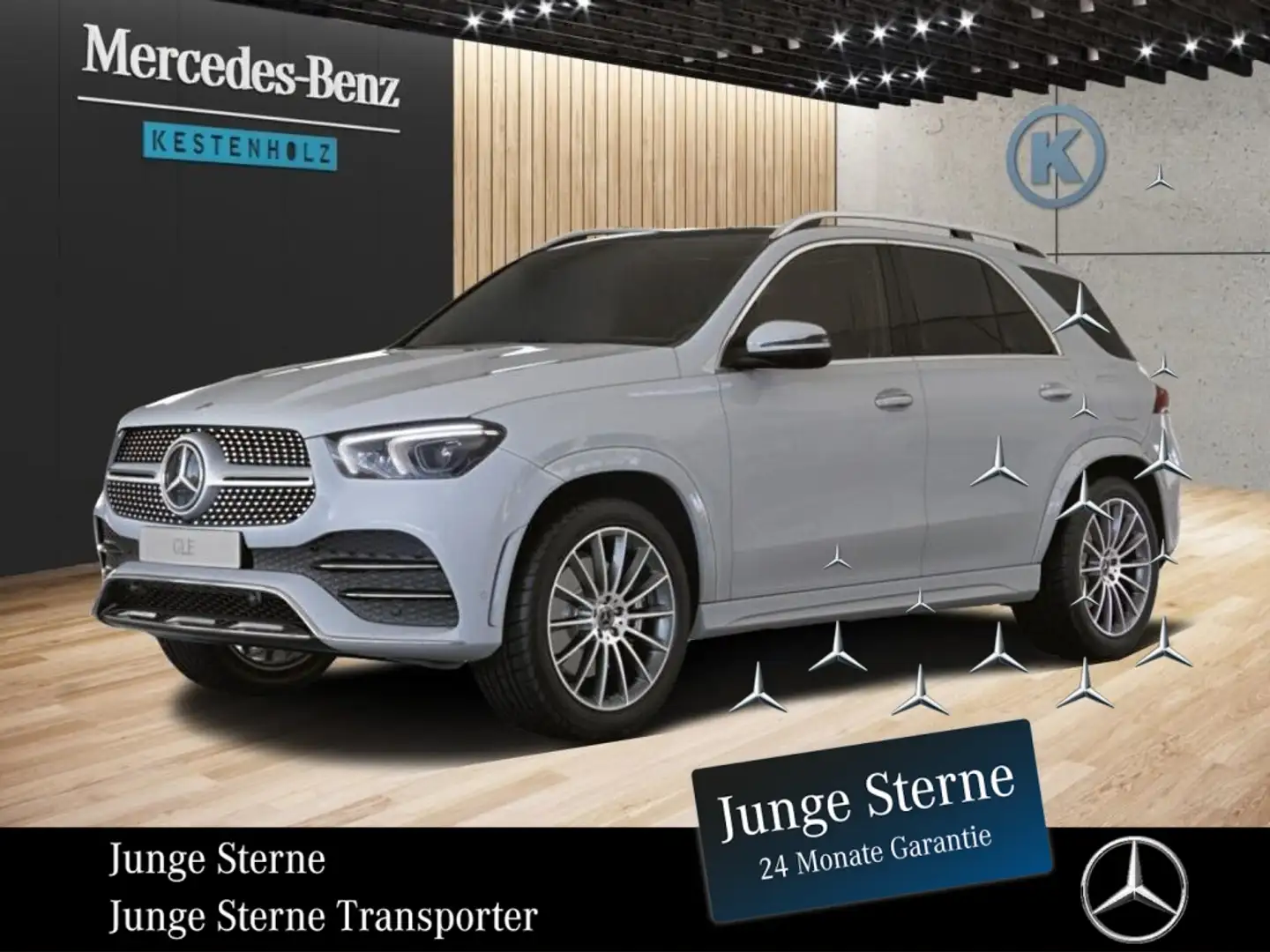 Mercedes-Benz GLE 350 de 4MATIC *AMG*AHK*WIDE*STHZ*PANO*360°* Белый - 1