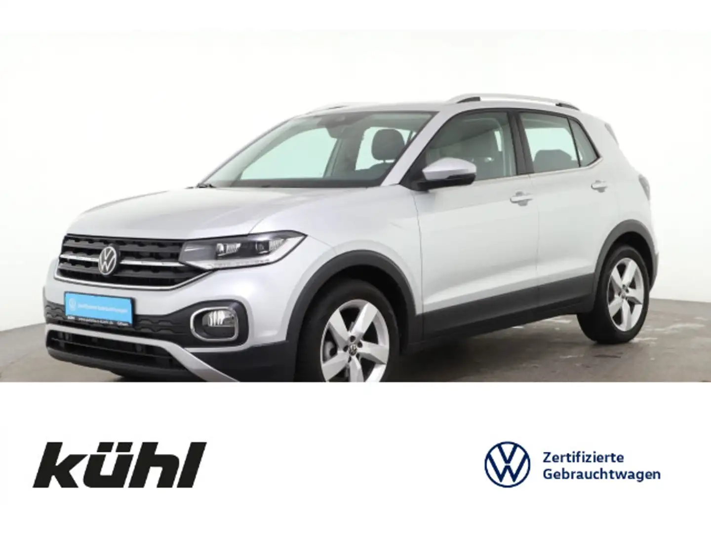 Volkswagen T-Cross 1.0 TSI Style LED/App Silber - 1