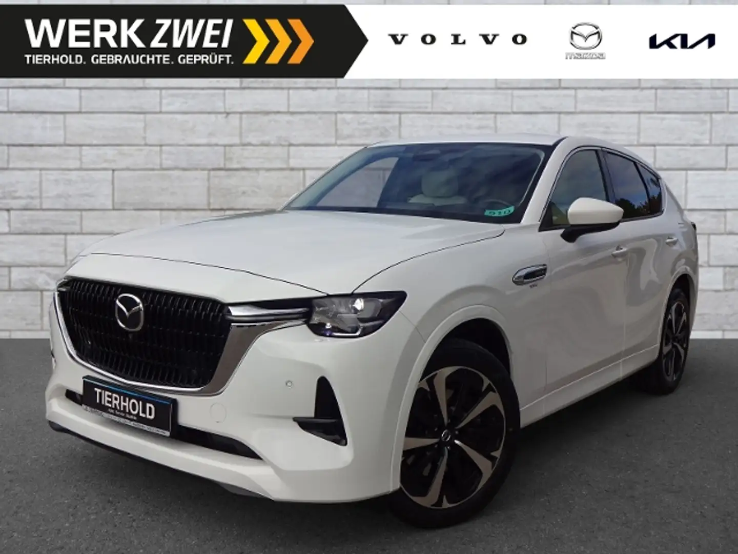 Mazda CX-60 PHEV Takumi AWD ACC PANO BLIS HUD 20" Weiß - 1