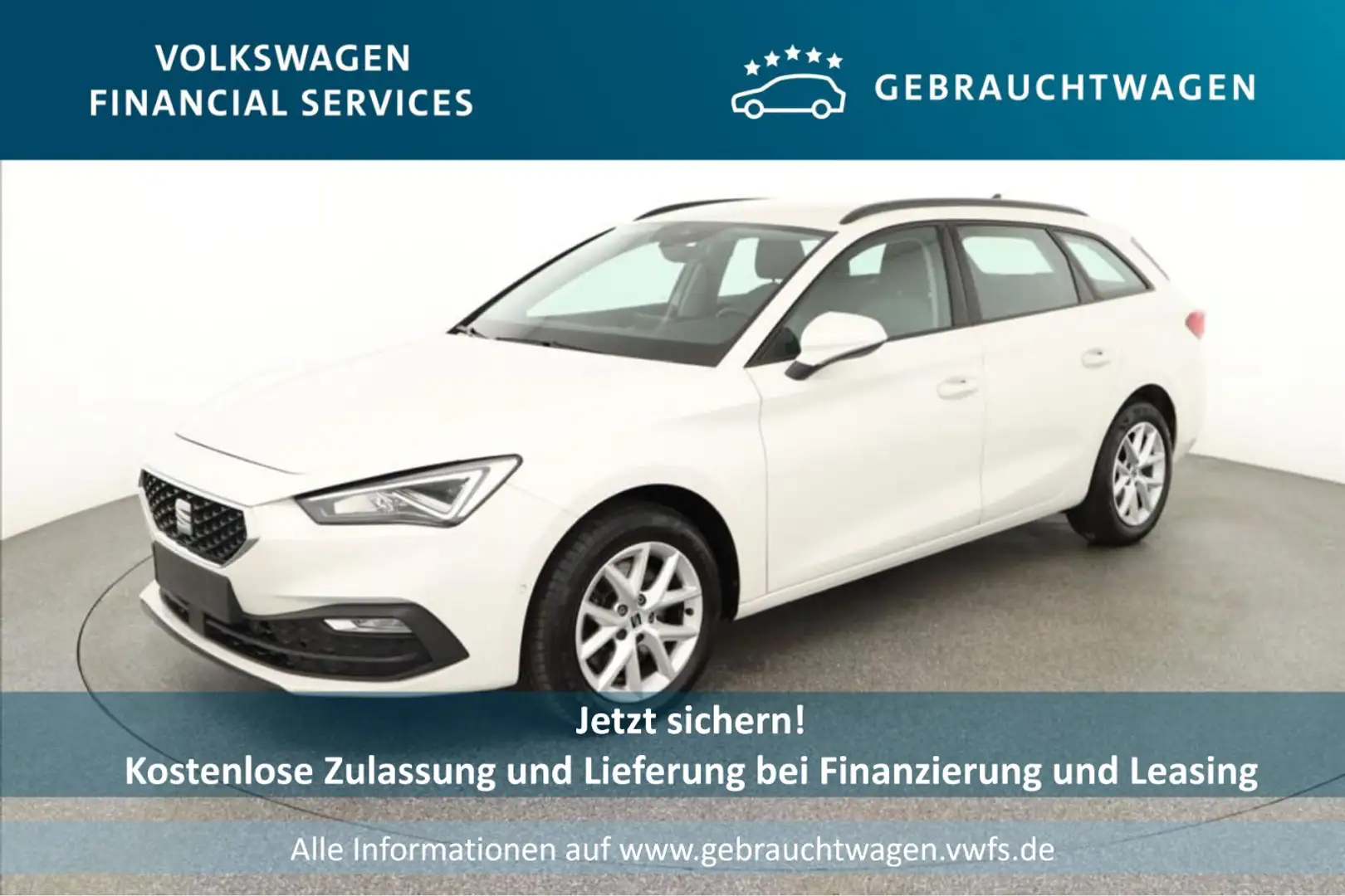 SEAT Leon SP Style 2.0 TDI RFK*PDC*Tempo*Klima*SH Bílá - 1