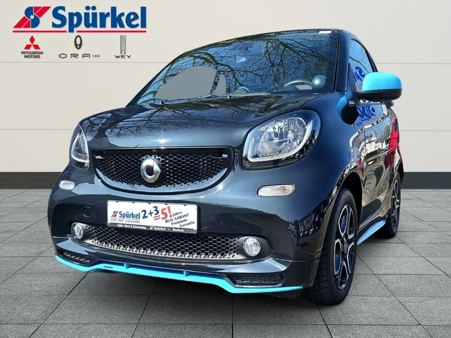 smart forTwo coupe Basis 52kW 1.0, Sitzheizung, Bluetooth Schwarz - 1
