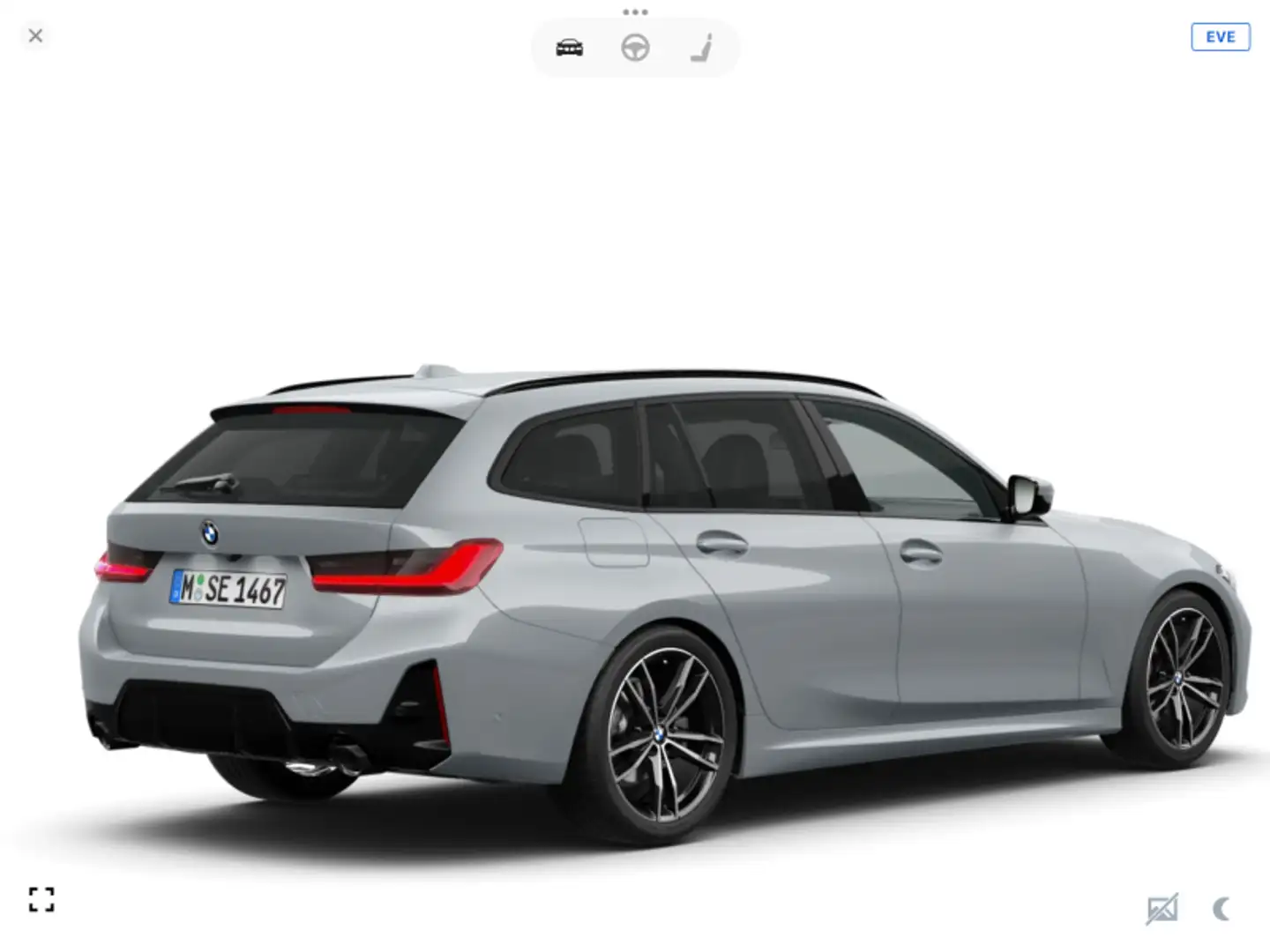 BMW 318 Touring Gris - 2