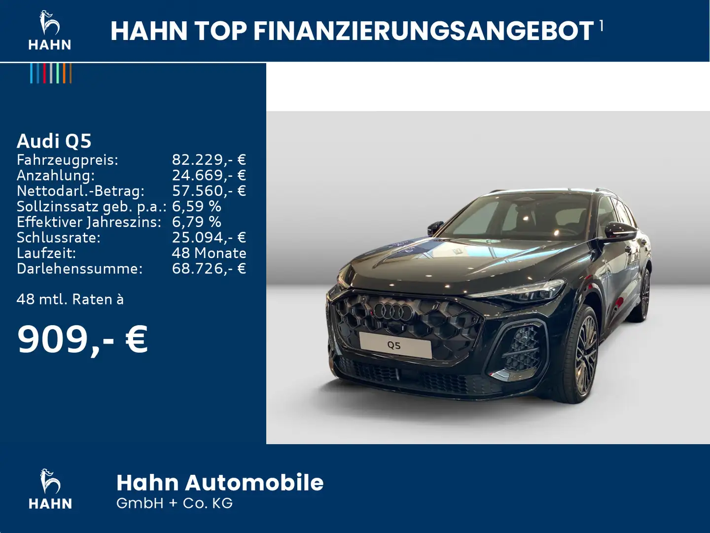 Audi Q5 Audi Q5 SUV TDI quattro 150 kW S tronic Neu ! Schwarz - 2