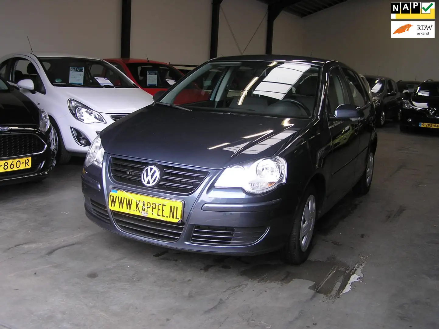 Volkswagen Polo 1.4-16V Optive nap airco sturbekr APK Blauw - 1