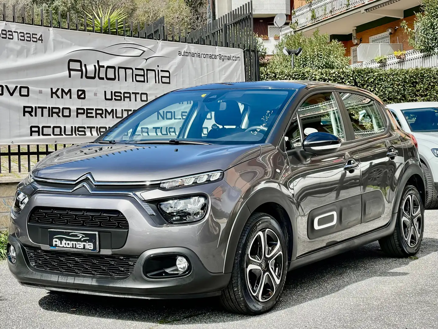 Citroen C3 1.2 puretech 83CV Shine UNIPRO/KMCERT/NEOPATENTATI Gris - 1