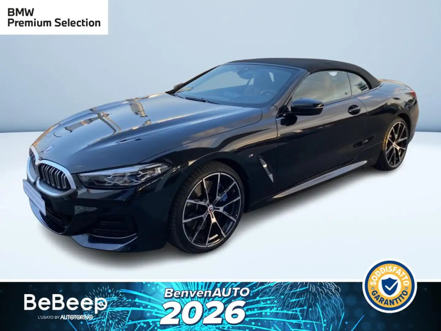 BMW 840 840D CABRIO MHEV 48V XDRIVE MSPORT PRO AUTO Noir - 1