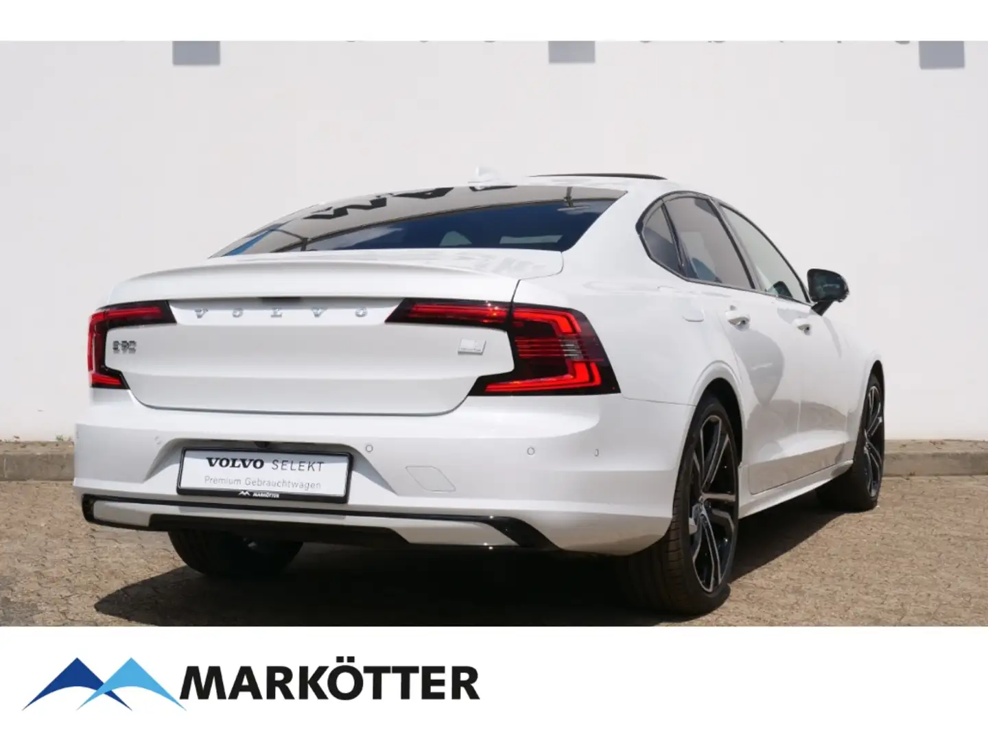 Volvo S90 T8 Recharge AWD Ultimate Dark Four-C/B&W Blanco - 2