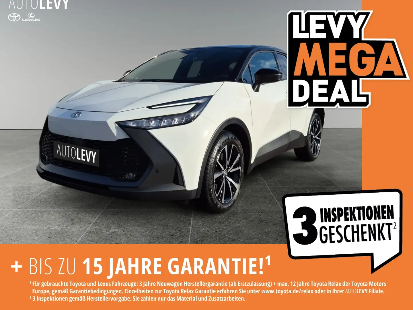 Toyota C-HR 2.0 PlugIn Hybrid Team D CarPlay*Sitzhz*Navi Schwarz - 1