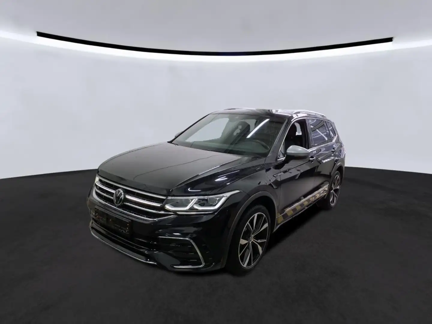 Volkswagen Tiguan Allspace 2.0 TDI 4M R-Line *7-SITZER*AHK*STANDH* Schwarz - 2