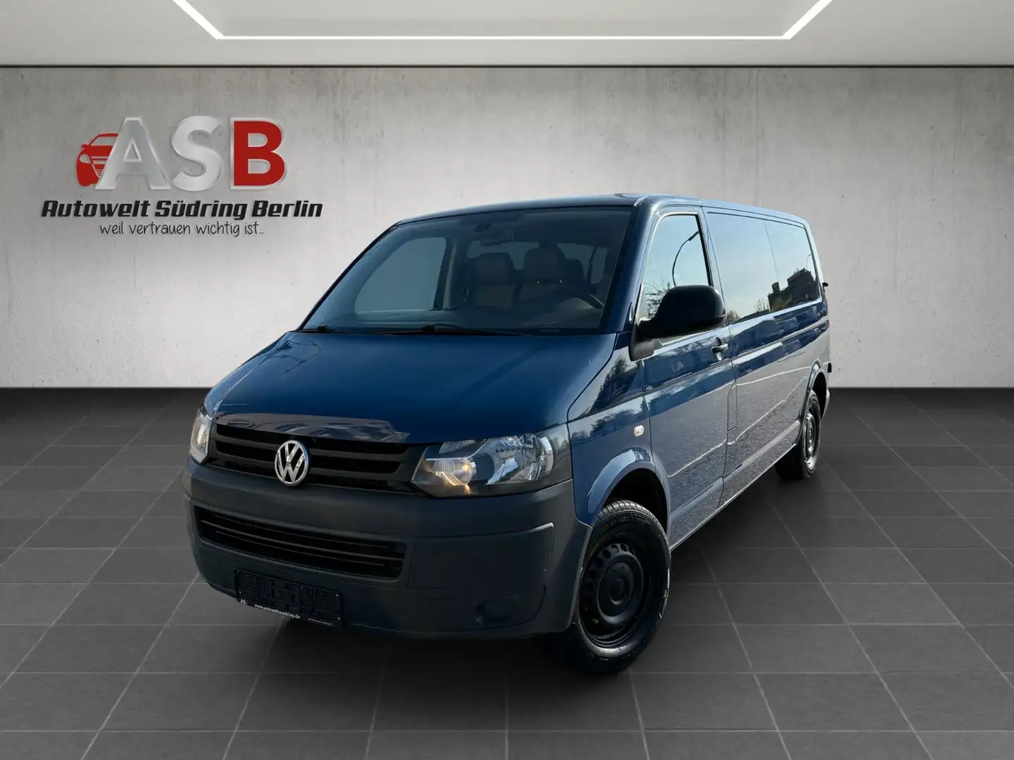 Volkswagen T5 Transporter T5 Kombi langer Radstand Klima*9-Sitzer*Standhzg Bleu - 1