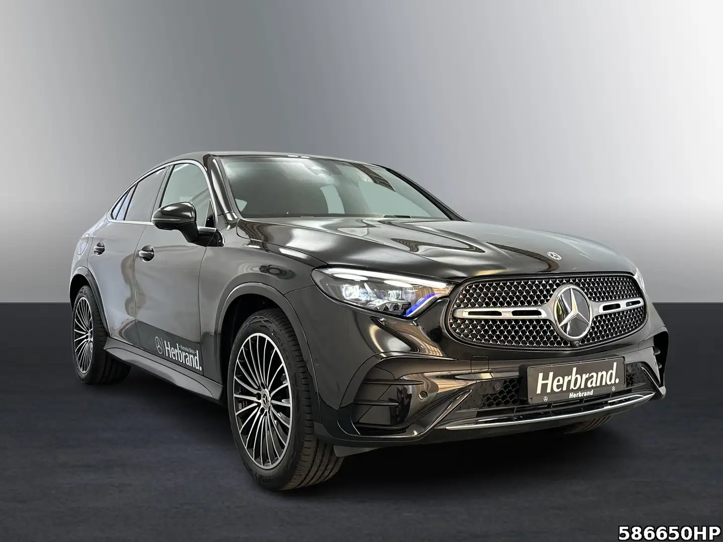 Mercedes-Benz GLC 220 d 4MATIC Coupé +AMG+BURMESTER+AHK+360°K+ Schwarz - 2