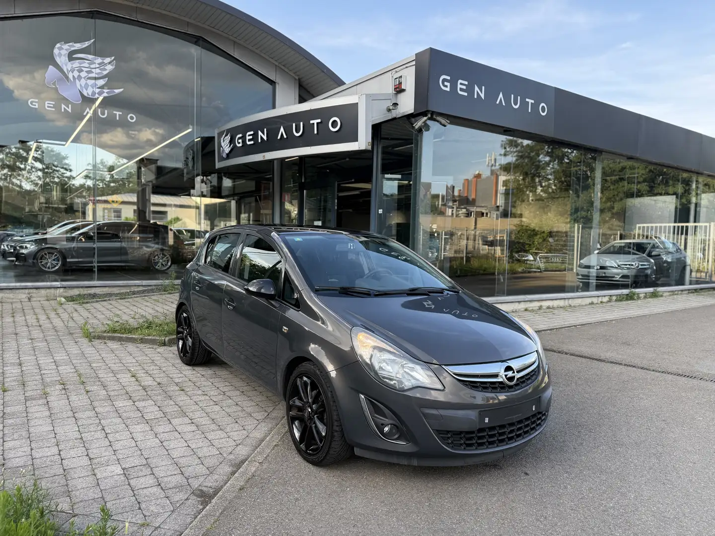 Opel Corsa Corsa 1.4i Black Edition Airco Argent - 1