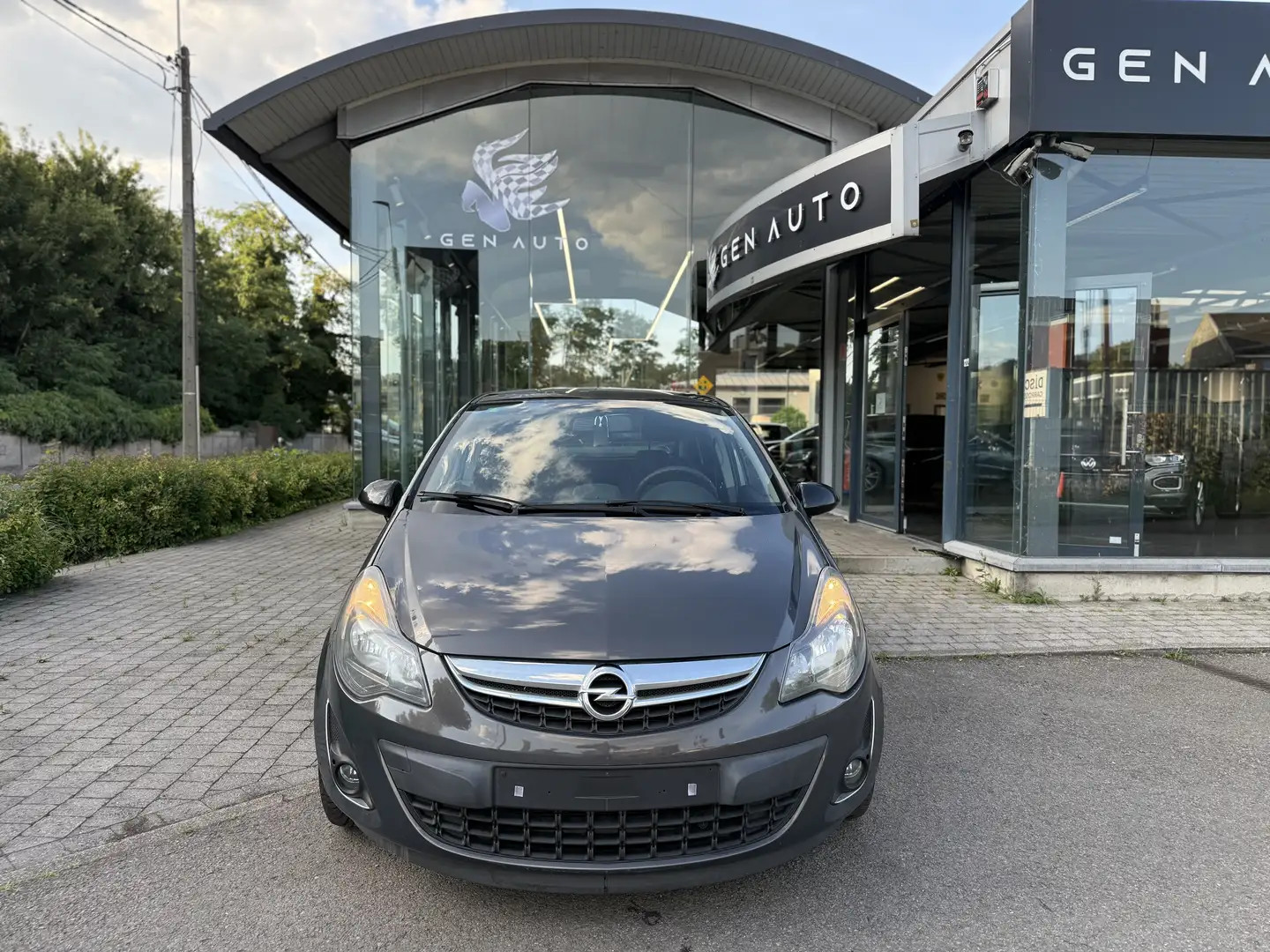 Opel Corsa Corsa 1.4i Black Edition Airco Argent - 2