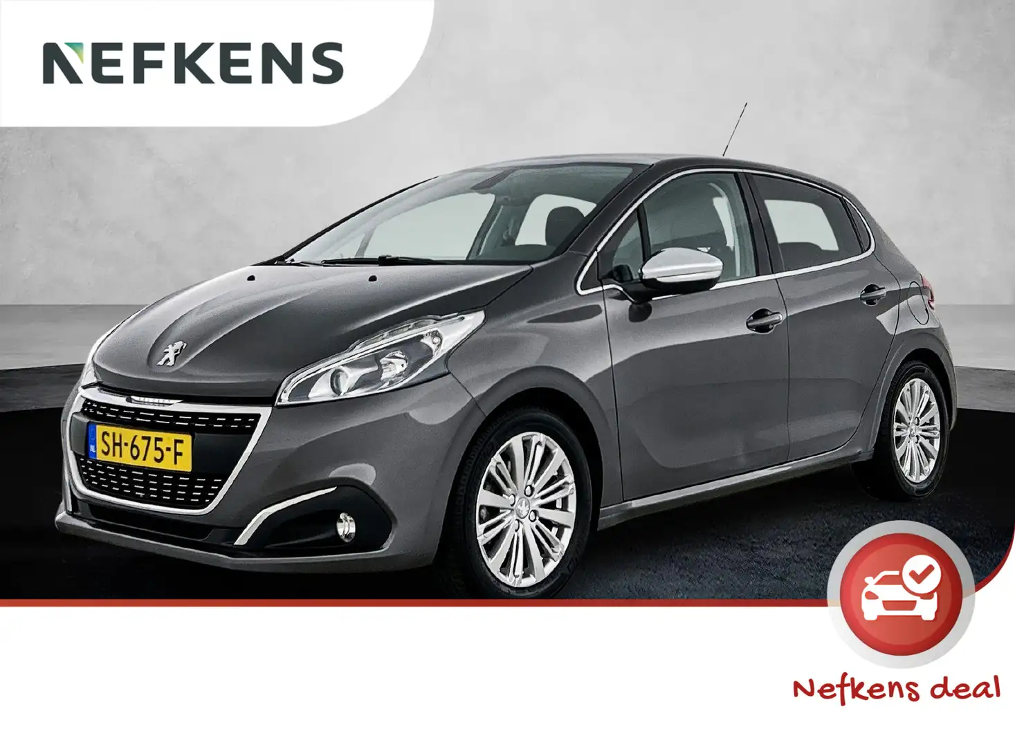 Peugeot 208 1.2 PureTech Allure 110pk | Climate Control | Navi Grijs - 1