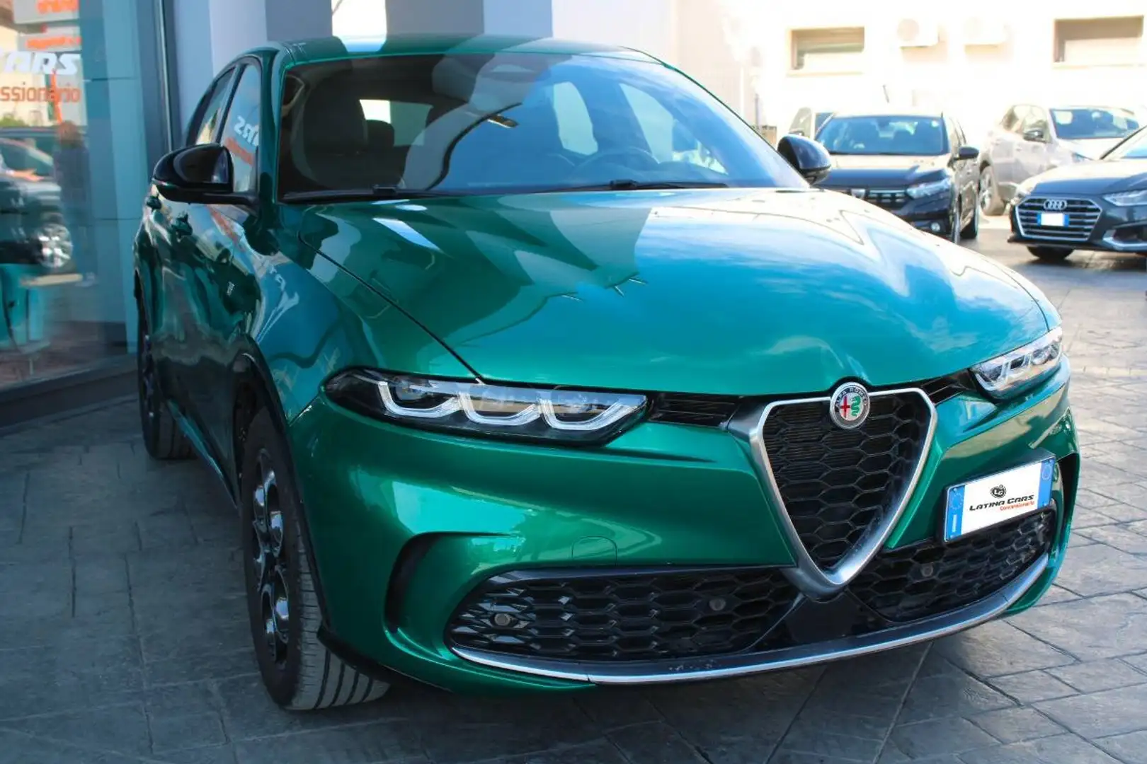 Alfa Romeo Tonale 1.5 hybrid Ti 160cv tct7 Con TELECAMERA POSTERIORE Verde - 2