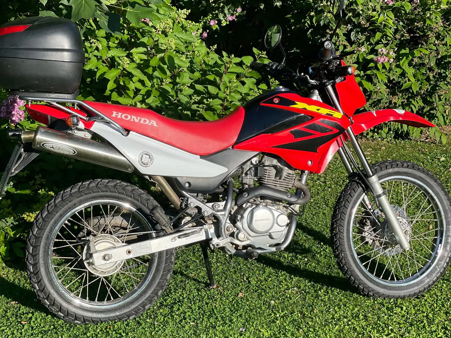 Honda XR 125 Enduro Rouge - 1