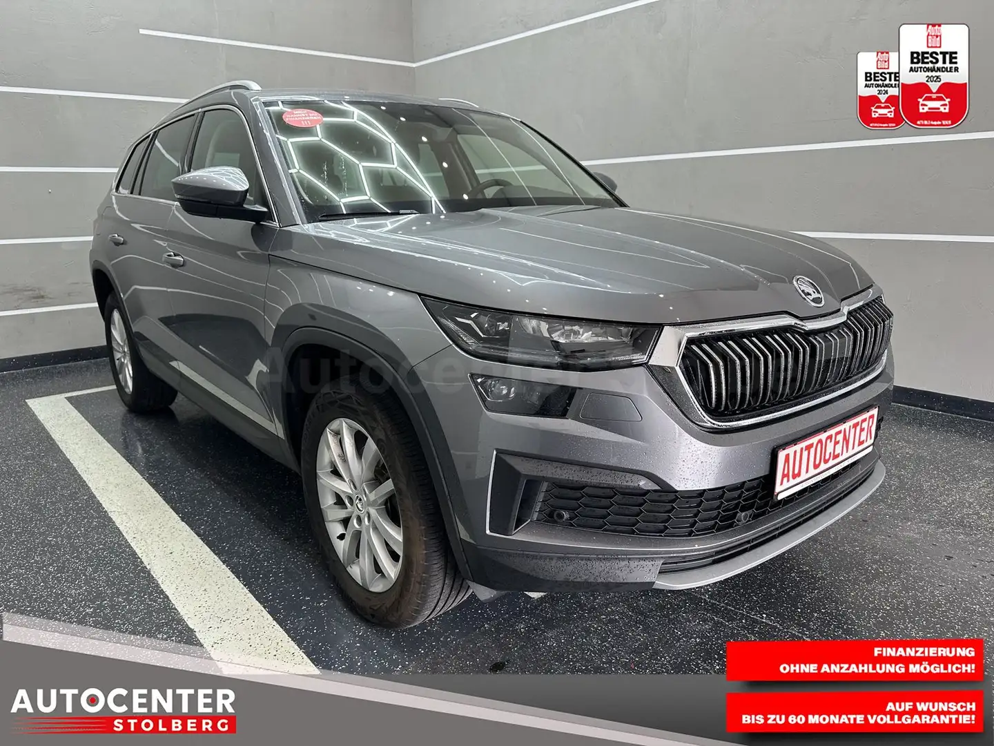 Skoda Kodiaq Style "NAVI-SITZH-CAM-MULTI-PDC-ALU" Grey - 2