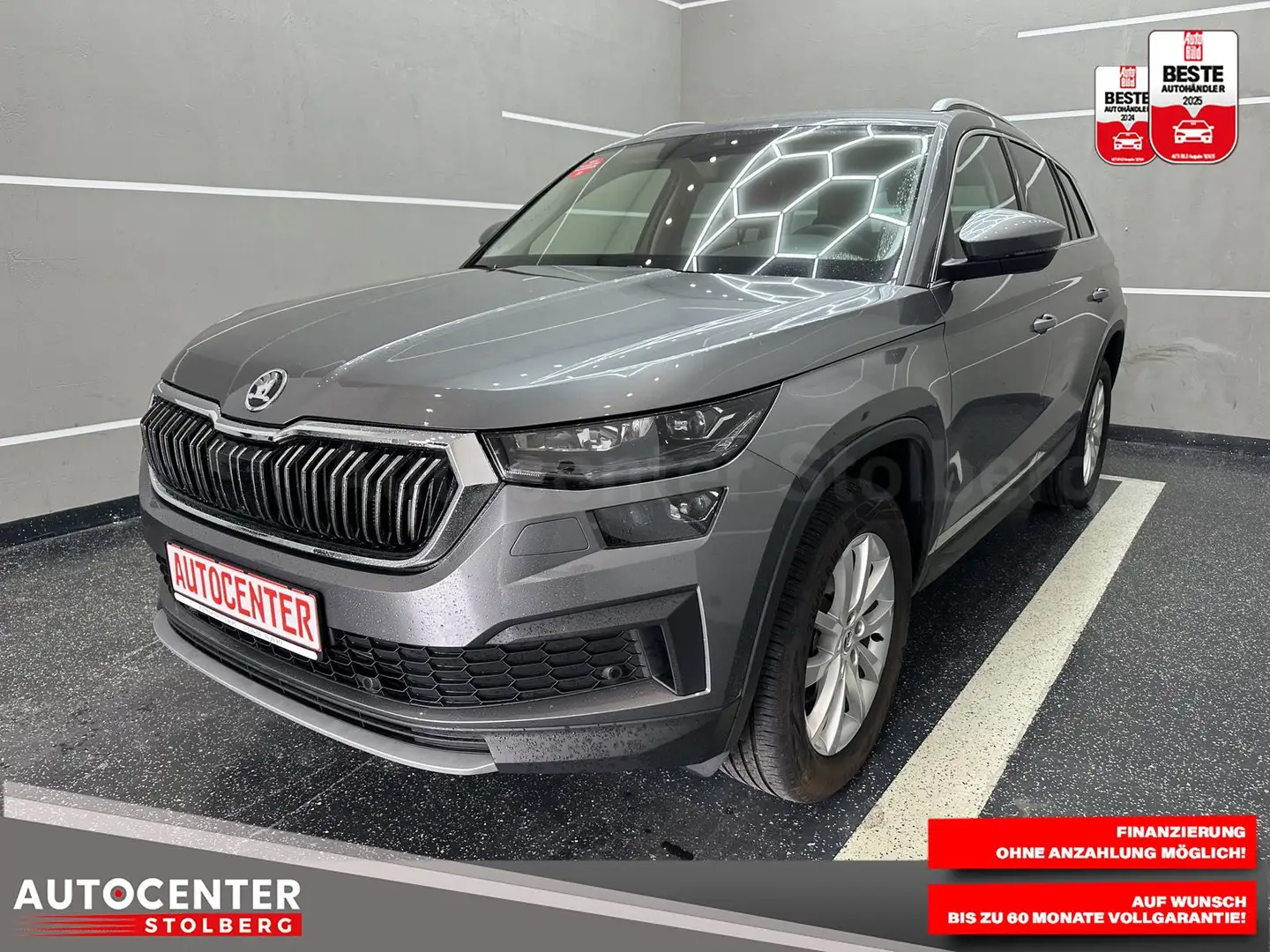 Skoda Kodiaq Style "NAVI-SITZH-CAM-MULTI-PDC-ALU" Grey - 1